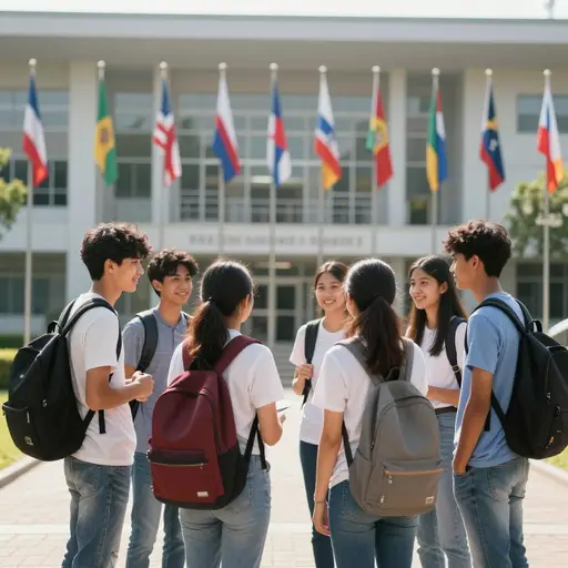 学校旨在使其课程对国际学生有吸引力。