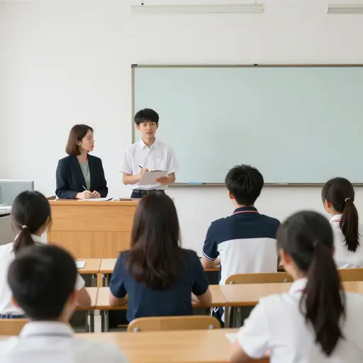 老师将通过这次演讲比赛来评估学生的口语表达能力。