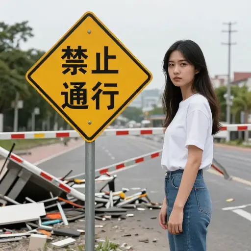 她忽视警告的不明智选择导致了严重问题。