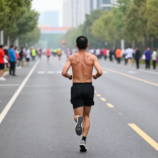 他全程没停就跑完了全马，你敢信吗？