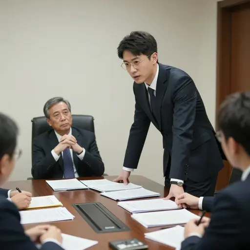 那位野心勃勃的初级合伙人试图通过把公司所有最大胜利归功于自己来取代高级合伙人。