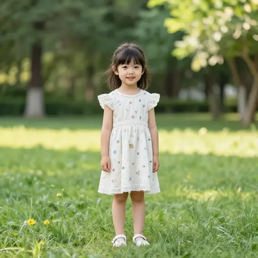 我女儿五岁了。