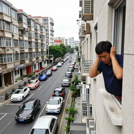 持续不断的交通噪音对居民来说是一种持续的烦扰。