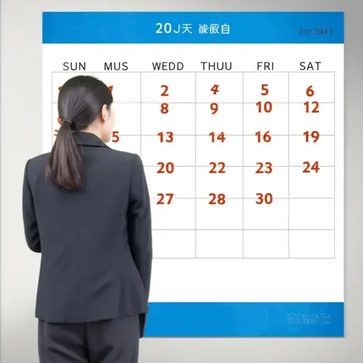 公司每年给员工20天的带薪休假。