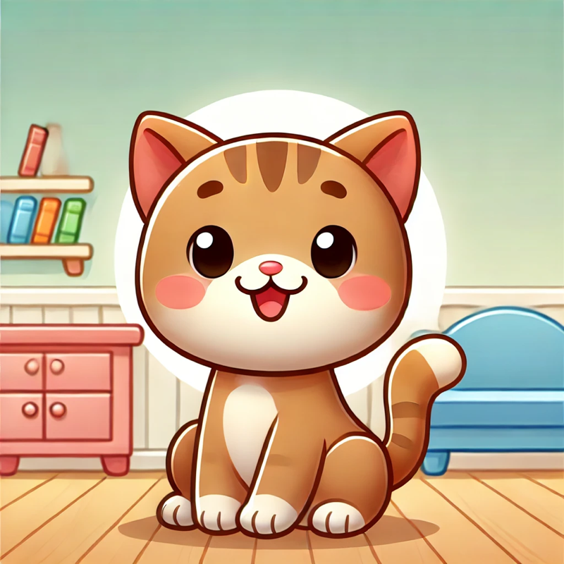这是什么？这是一只猫。