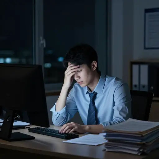 你工作太努力，可能会被称为工作狂。