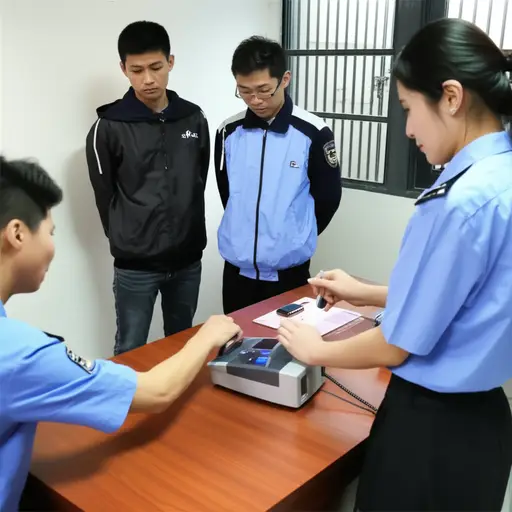 警察要求所有嫌疑人在审讯前采集指纹。