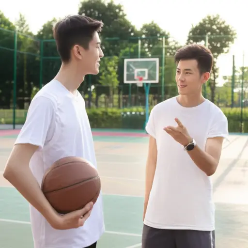 兄弟，周末要不要一起打篮球？
