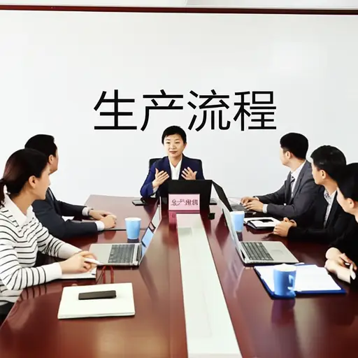 运营部门正在开会讨论新的生产流程。