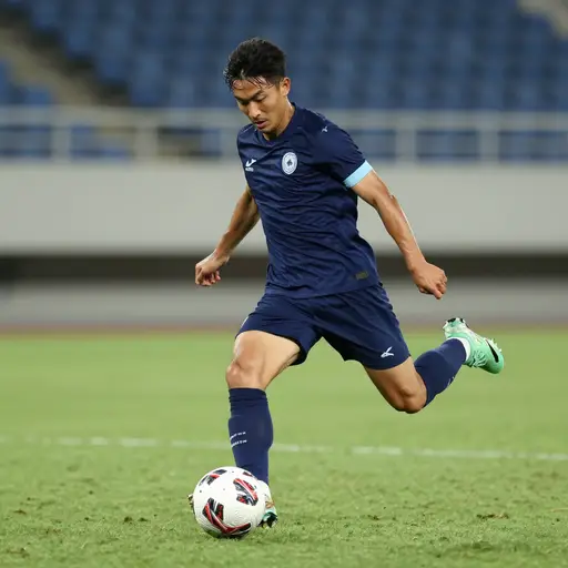 他为 D.C. United 踢足球。