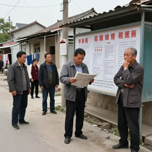 在这个地区，许多成年人由于文盲问题无法找到好工作。