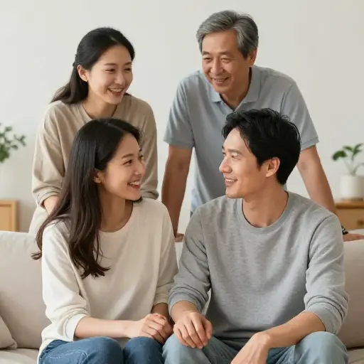 她的父母对她的恋爱关系持非常开放的态度。