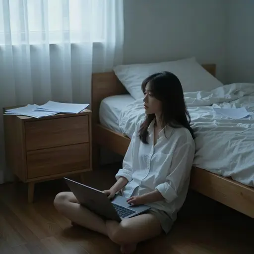 两个月里三十次求职被拒之后，劳拉开始消沉起来，不再回复消息。