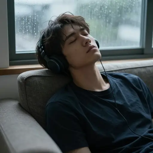 当我身体不适时，我常听音乐。