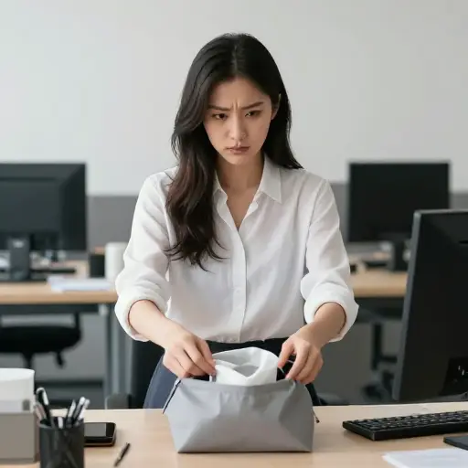 我了解到她已决定辞去职务。