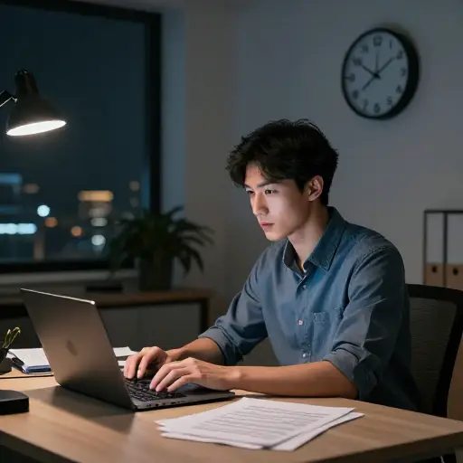 他只有很少的时间来准备这次演讲。即便如此，他还是设法完美地完成了。