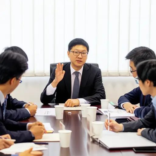 每次讨论新方案时，他总要提出各种反对意见。