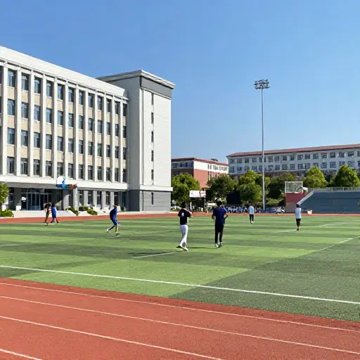 此外，学校和体育场的建立将使年轻人受益。