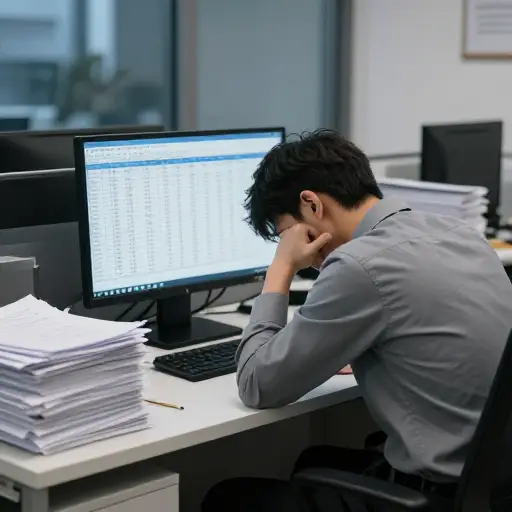 几周后，这份工作变得重复单调，每天都是同样的任务。