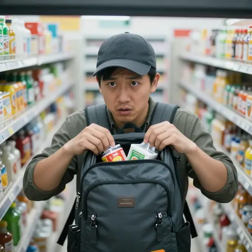 商店行窃通常被归类为轻罪，法律后果较轻。