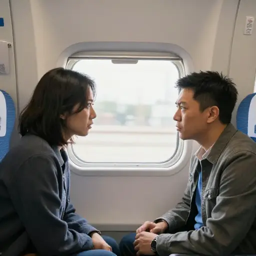为谁能坐靠窗的座位而争吵，对成年人来说有点幼稚。
