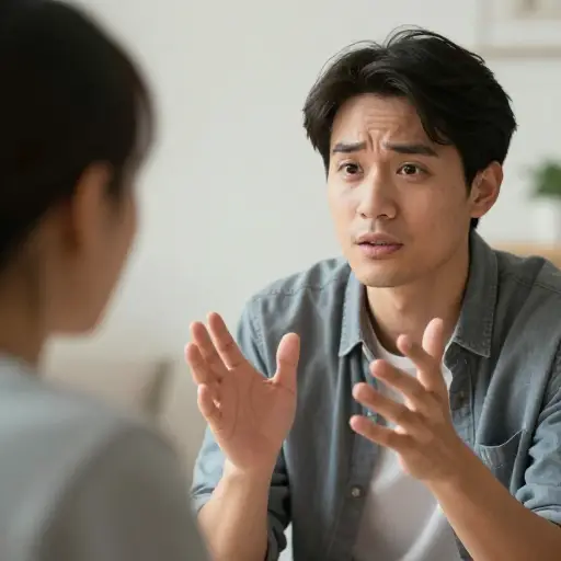 别担心——这只是他的方式。