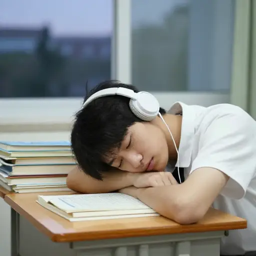 长时间学习可能让人难以承受，所以拥有像听音乐这样的消遣是好事。