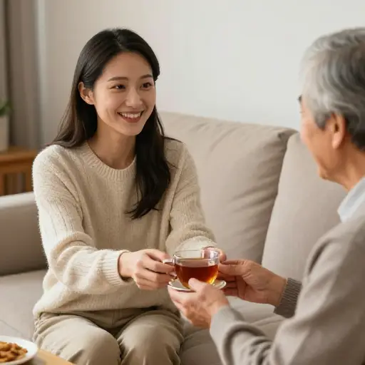 她是个非常体贴的人，总是把别人的需求放在第一位。