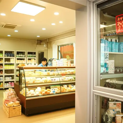 这家乳品店每天早晨都供应新鲜奶酪。