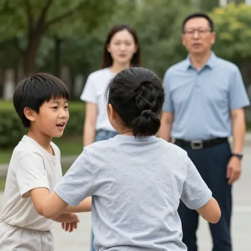 他的母亲和胡珀先生，由于他们的视而不见和麻木不仁，没有看到两个男孩之间发生了什么。