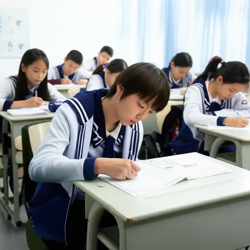 班上很大一部分学生喜欢数学。