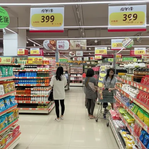 这家超市的商品定价比其他地方便宜。