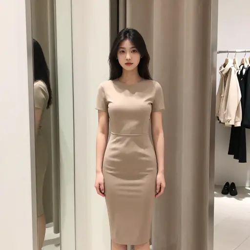 这条服装系列是专为较矮的女性设计的。