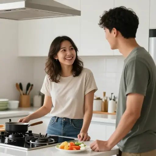 如果你愿意，我会帮你做晚饭。