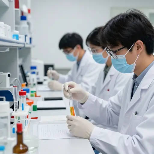 我们研究化学过程来理解新物质是如何形成的。