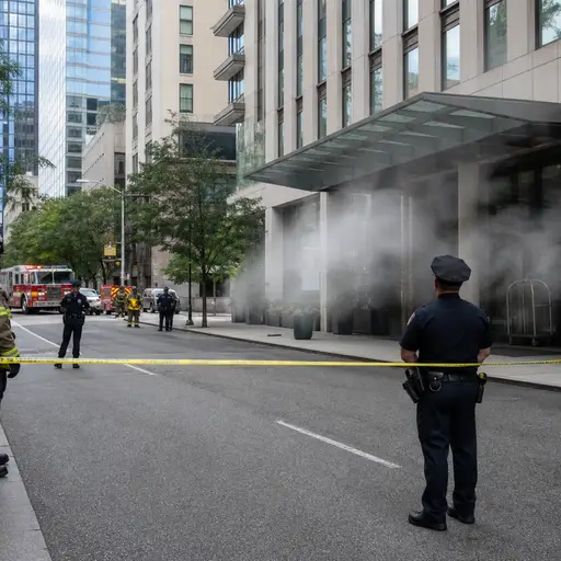 一枚炸弹在酒店大堂爆炸，炸伤了几位客人。