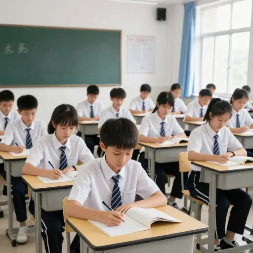 今天教室里有更多学生。