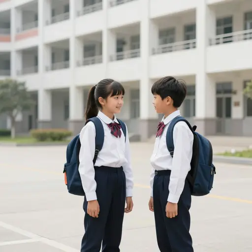 你要去一所新的初中吗？