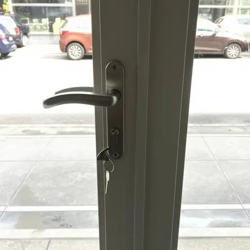 锁好门窗可以有效防止入室盗窃。