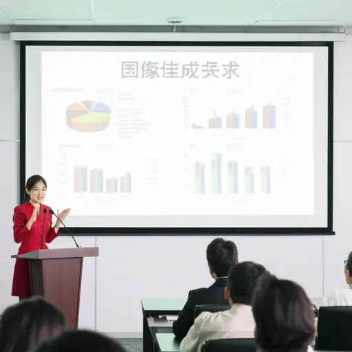 她的演讲技巧经过训练后显著提升了。