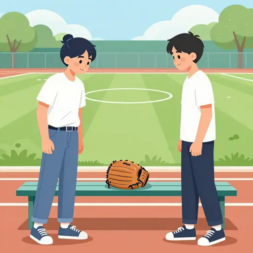 这只棒球手套是谁的？