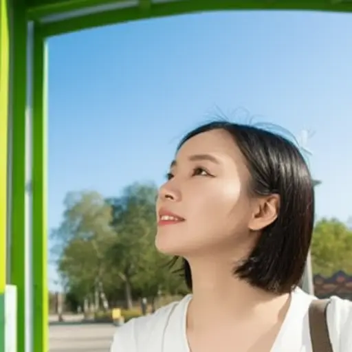 她说如果天气好的话她会去公园。
