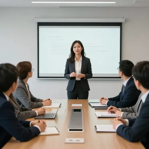 她的演讲激发了团队的信心。