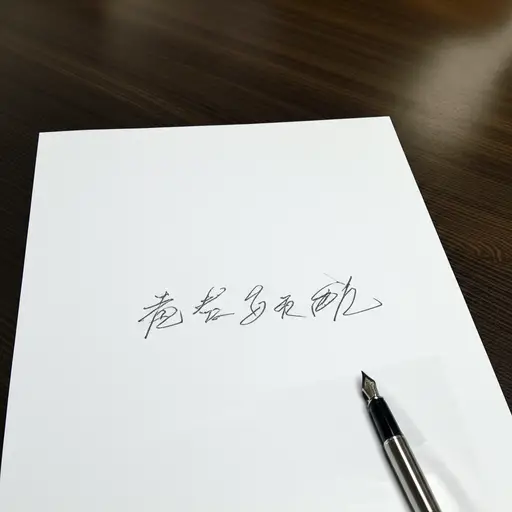 这张签名是真实的，不是伪造的。