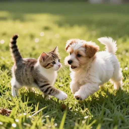小猫和小狗具有几乎普遍的吸引力。