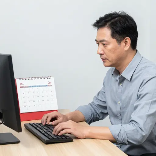 下个月，加里将在这里工作满10年了。
