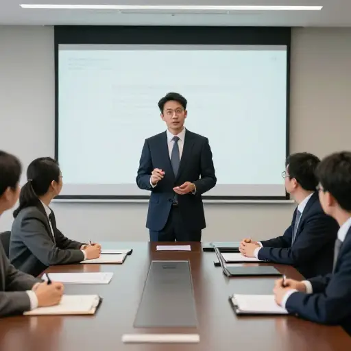 他在会议上的专业态度给所有人都留下了深刻印象。