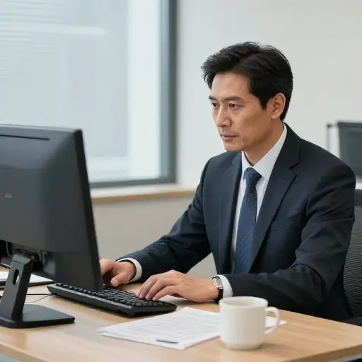 我父亲是一名管理顾问。
