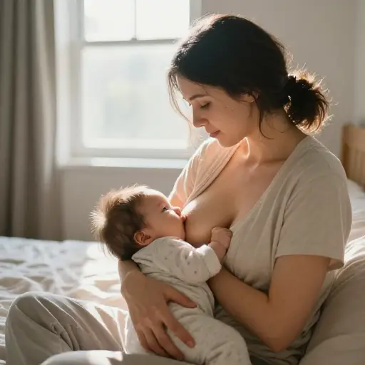 许多人认为母乳对婴儿来说更天然。