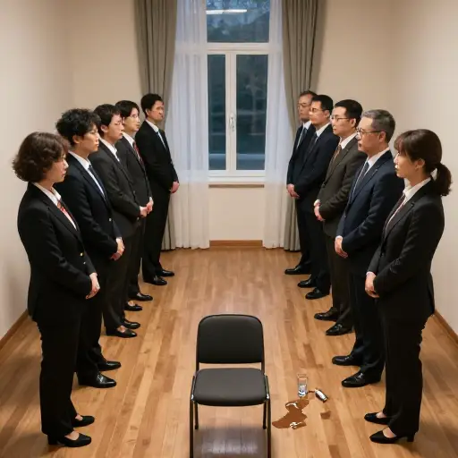 双方都不愿率先让步，三个小时后调解宣告失败。
